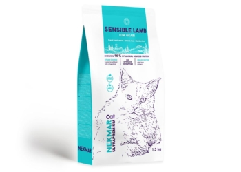 Низкозерновой корм для взрослых кошек с чувствительным пищеварением (ягненок) 1,5кг