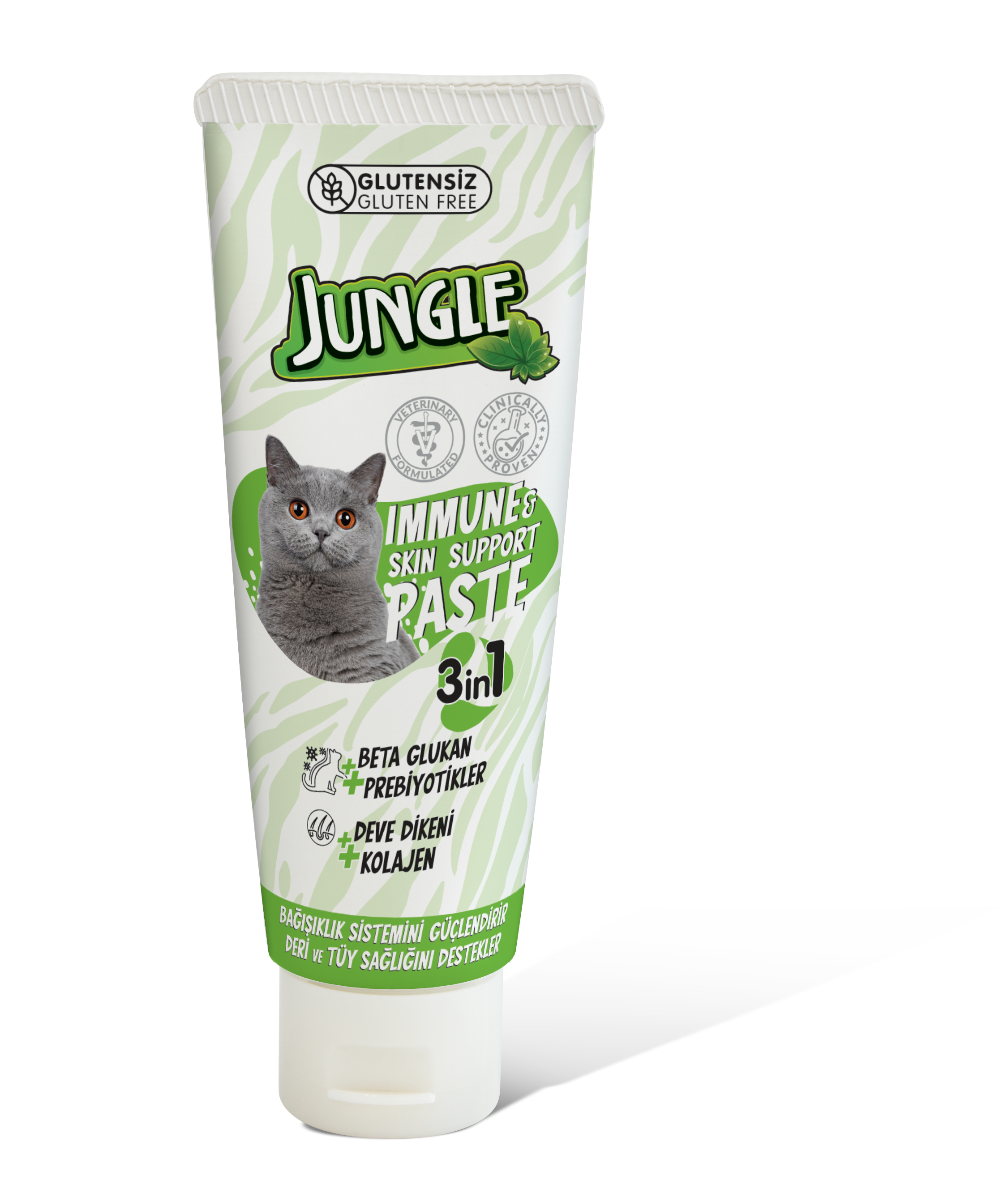 JUNGLE Витаминная мальт-паста для укрепления иммунитета 75мл