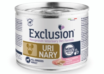 Exclusion Супер-премиум Ветеринарный монопротеиновый влажный корм для здоровья мочевыводящих путей для взрослых собак 200г
